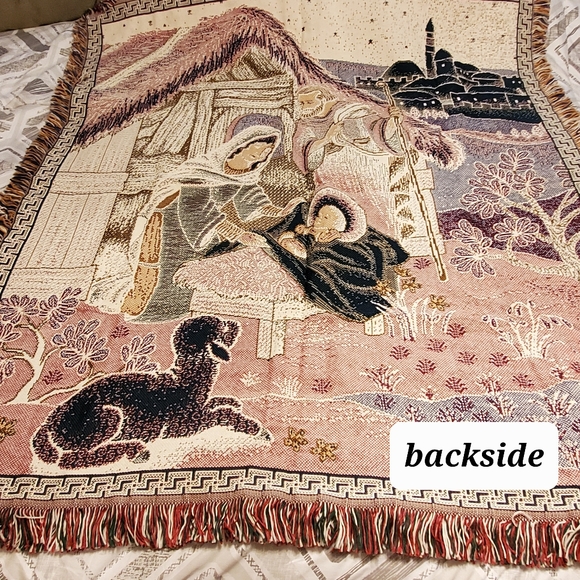 NEW  Nativity Tapestry - Picture 7 of 8